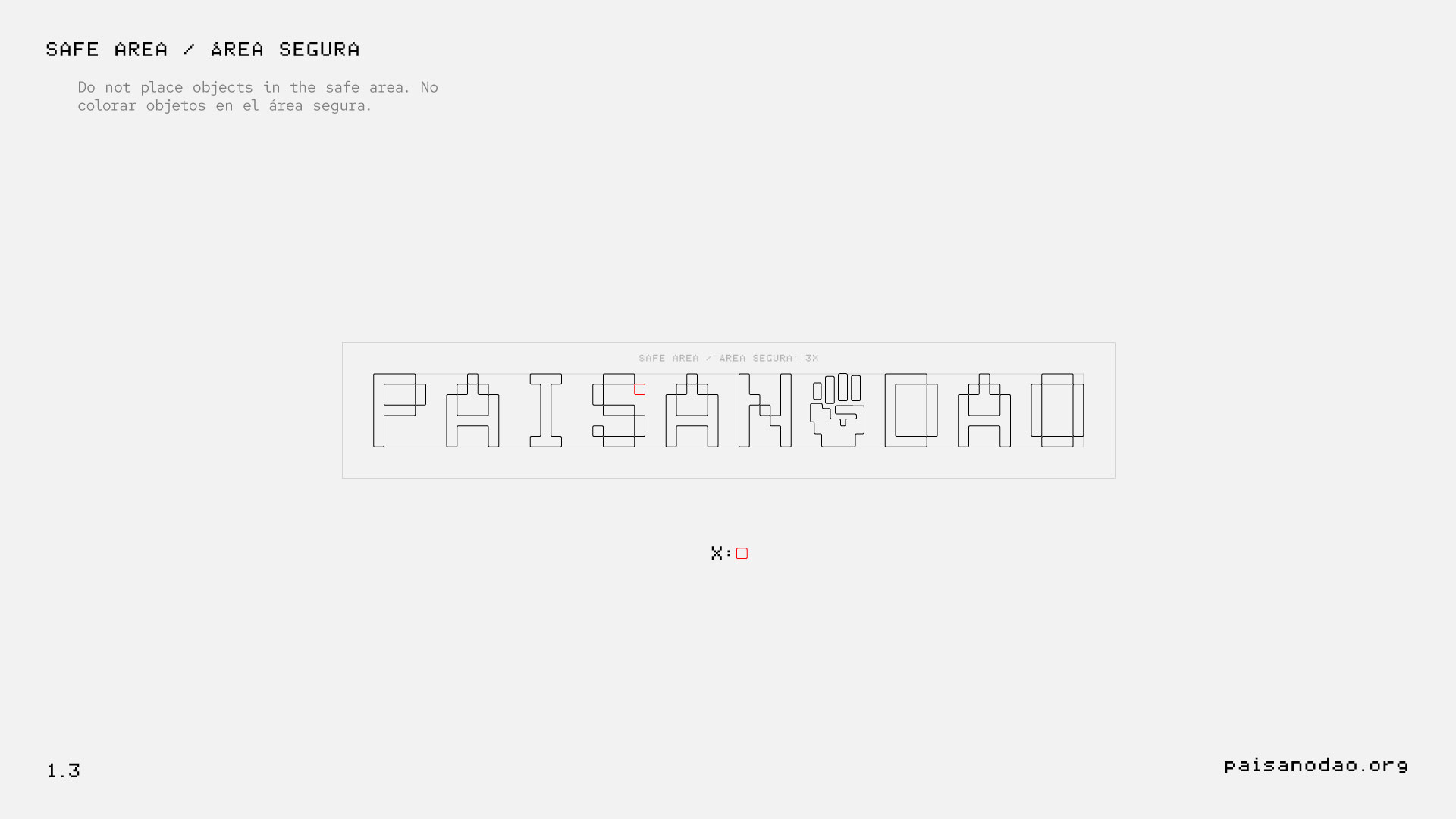 PaisanoDAO — brandbook safe area