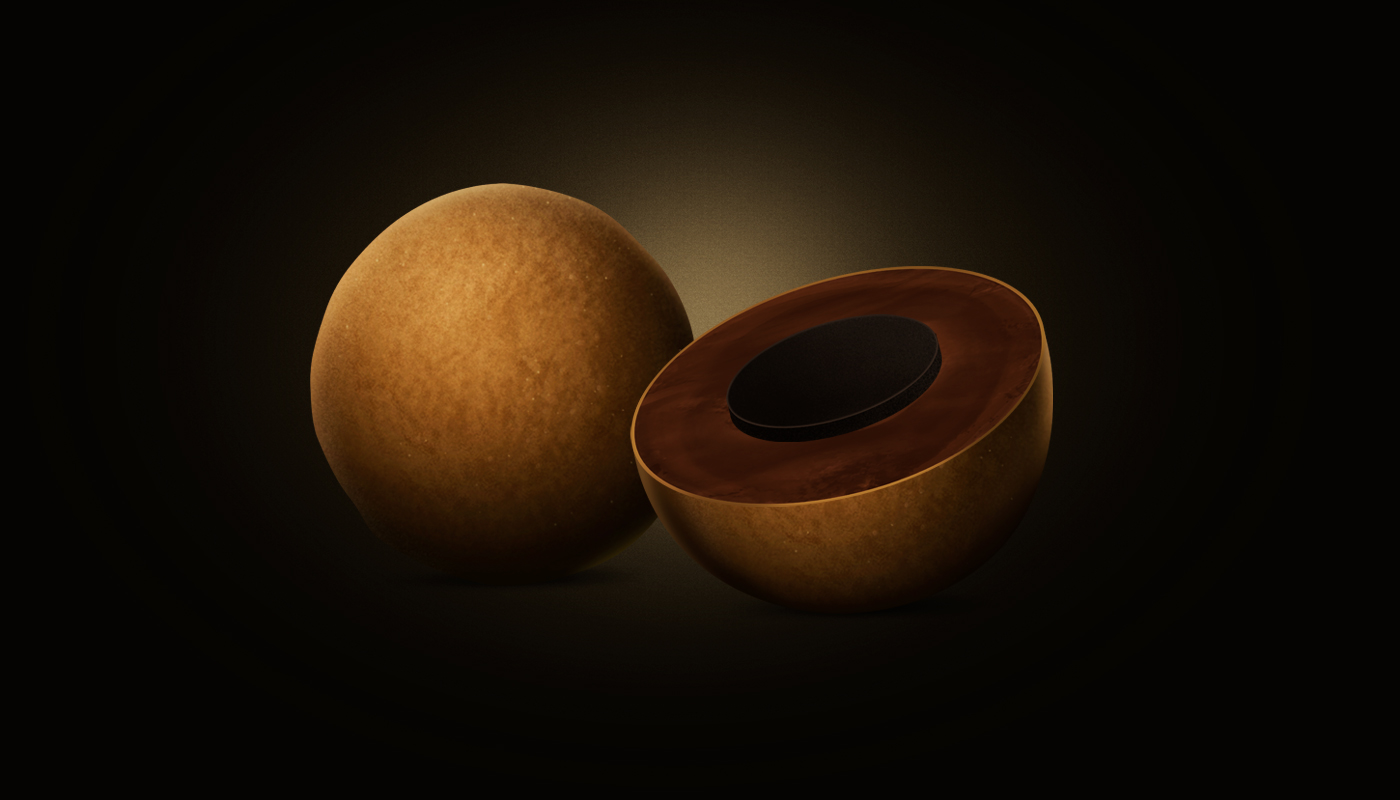 Sambó — bronze chocolate sphere