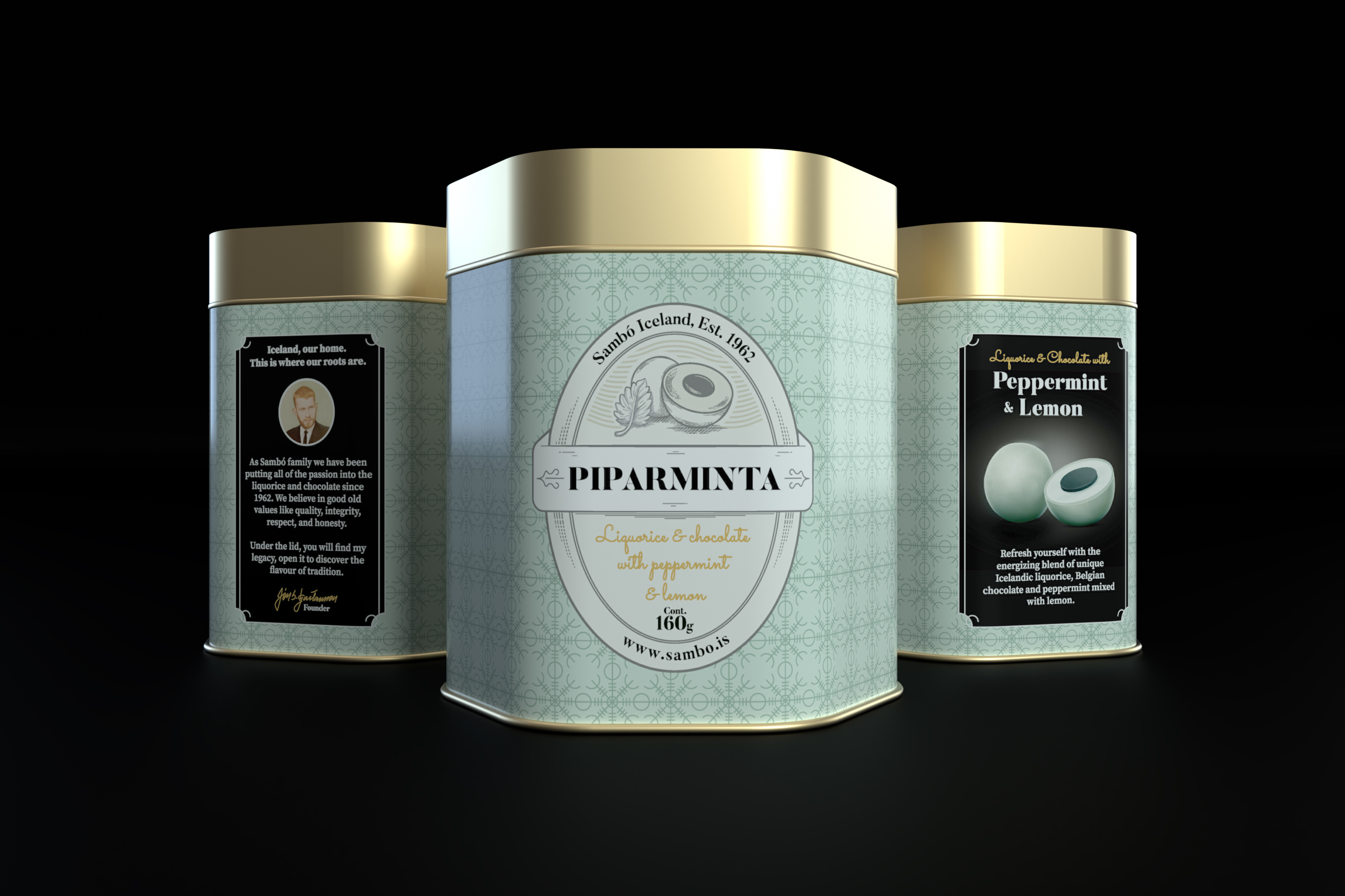 Sambó — Piparminta producto