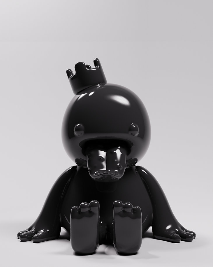 Simple King — Black finish