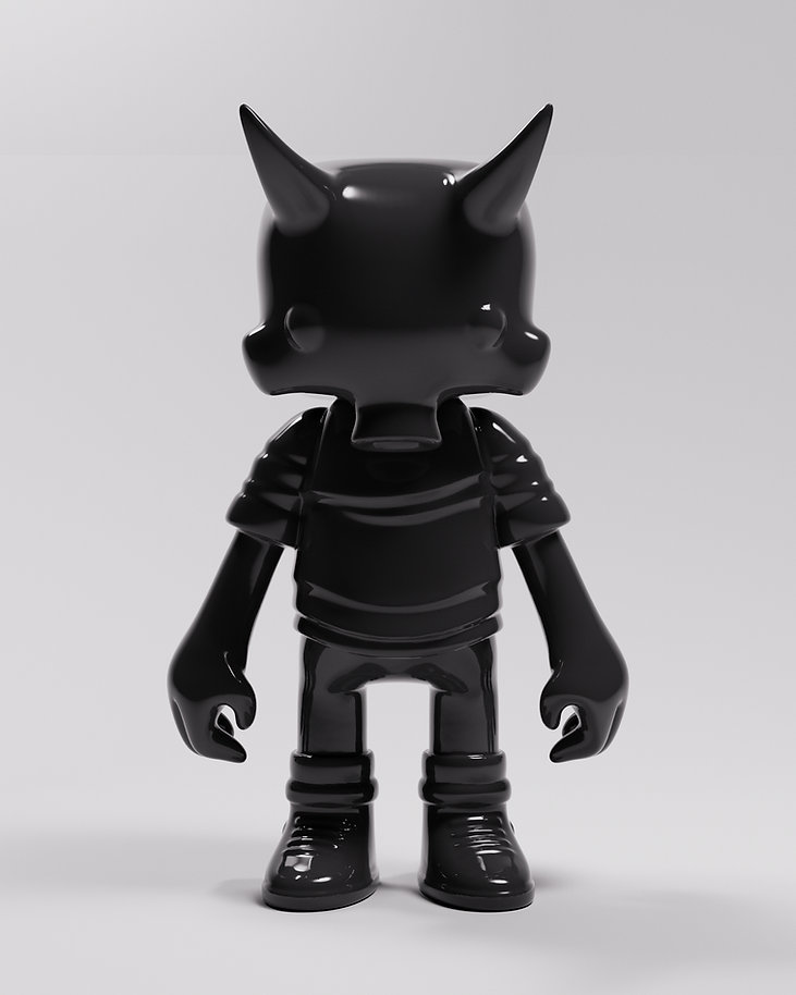 Skull Kid — Black finish