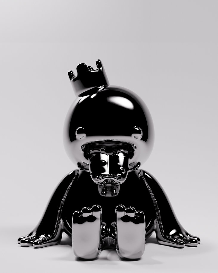 Simple King — Chrome finish