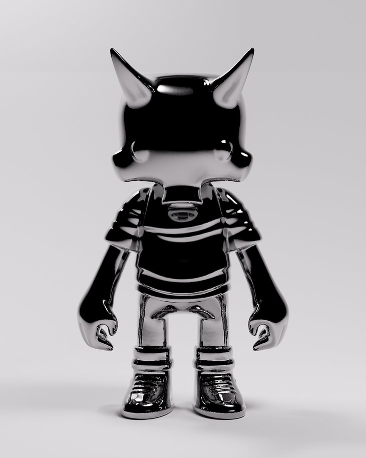 Skull Kid — Chrome finish