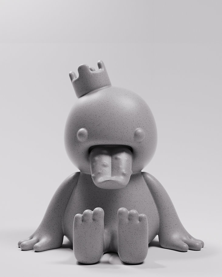 Simple King — Concrete finish