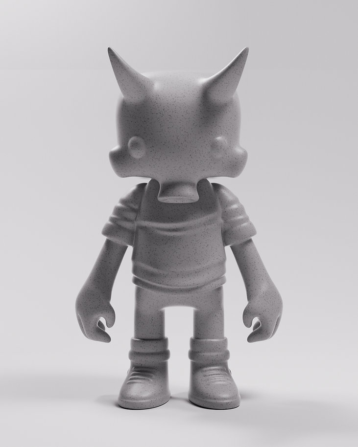 Skull Kid — Concrete finish
